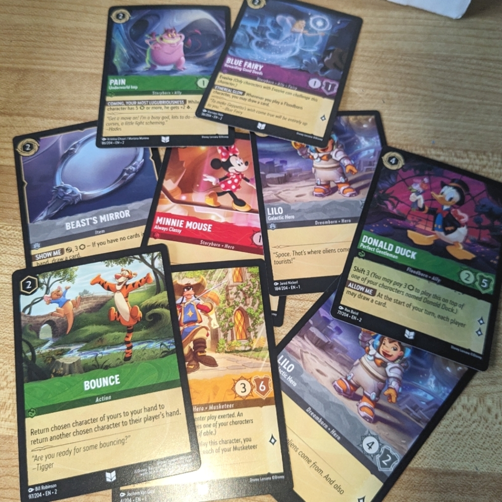 Lorcana 200 cards serie mix